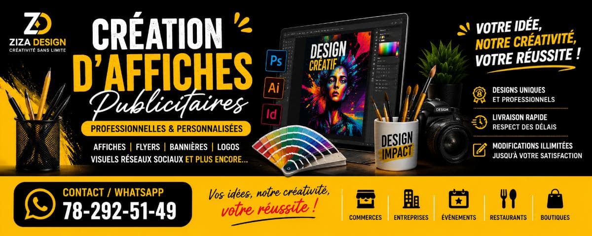 Création d'affiche d'affiche